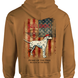 Grunge Flag Hooded Sweater