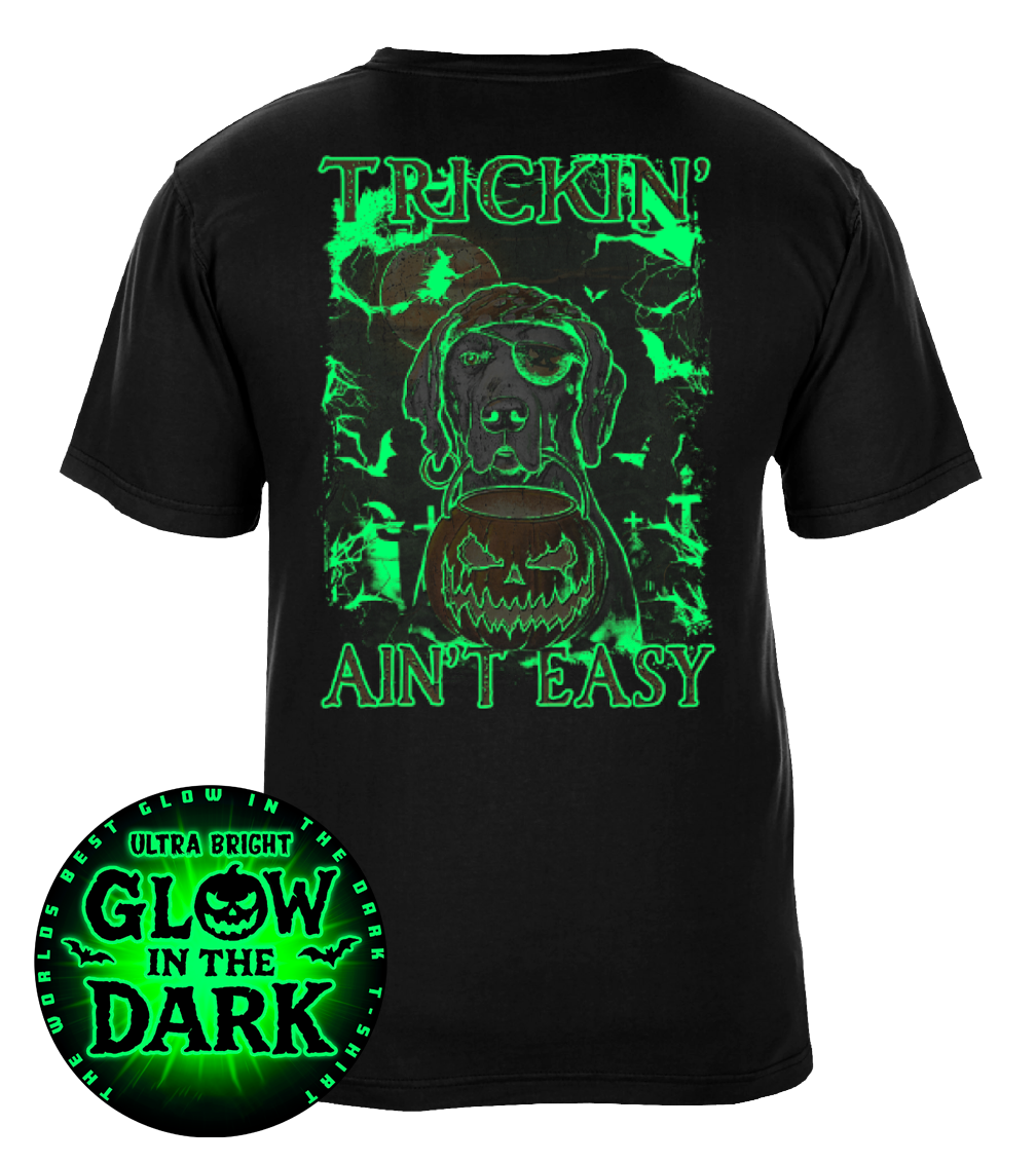 Trickin' Ain't Easy Glow in the Dark - Halloween - Image 2